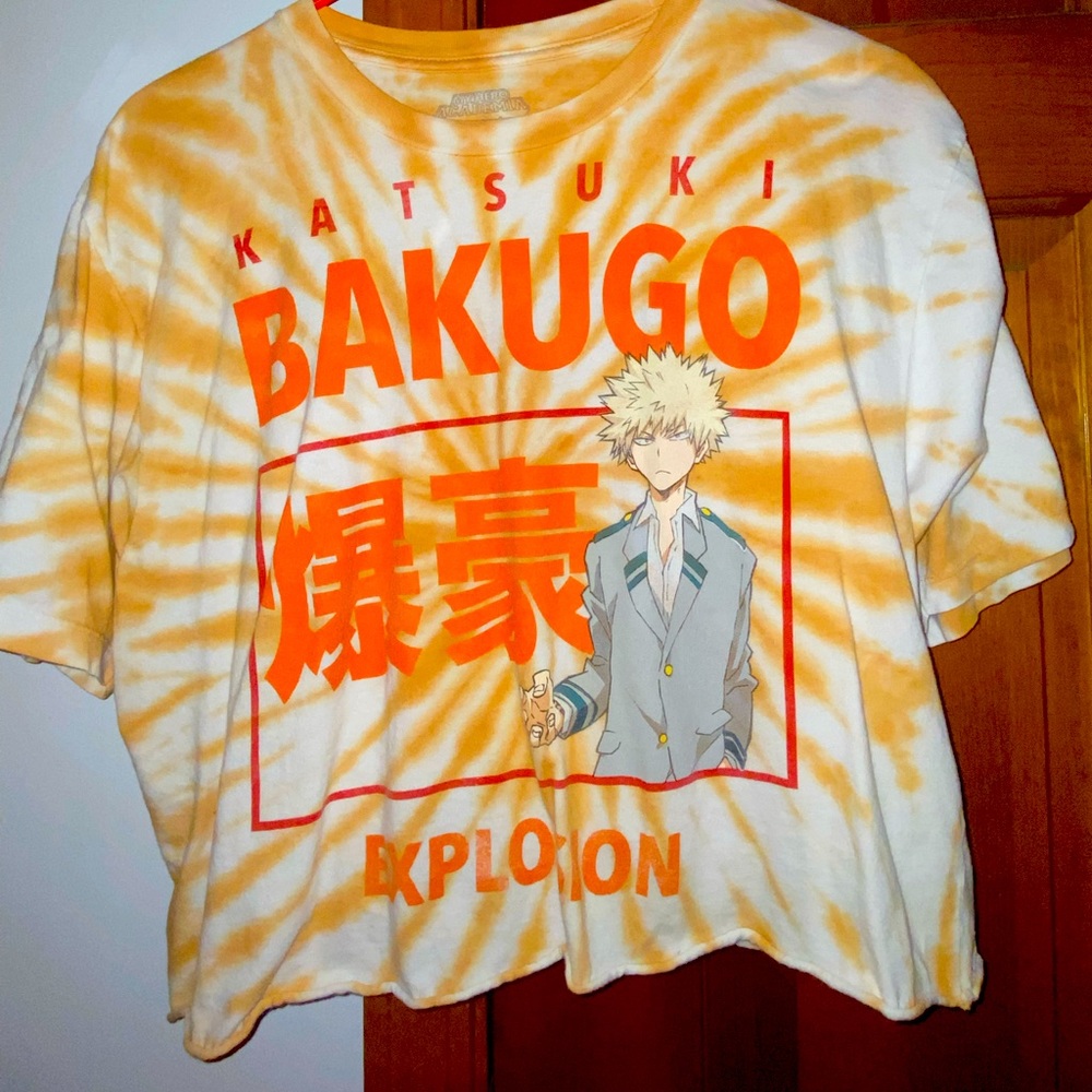My Hero Academia Bakugo Cropped Shirt